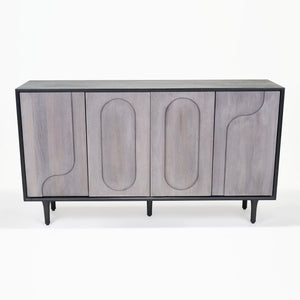Roy Sideboard - Grey & Black