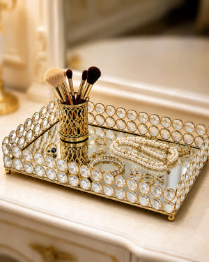 Luma Crystal Vanity Tray