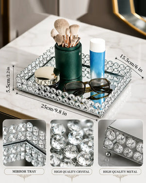 Luma Crystal Vanity Tray