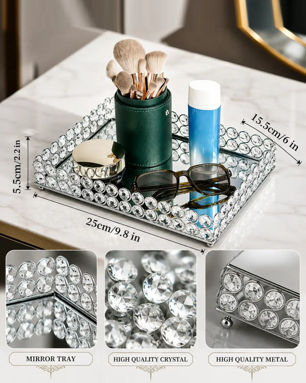 Luma Crystal Vanity Tray