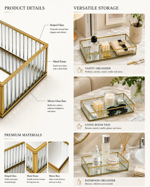 Maraya Fluted Tray