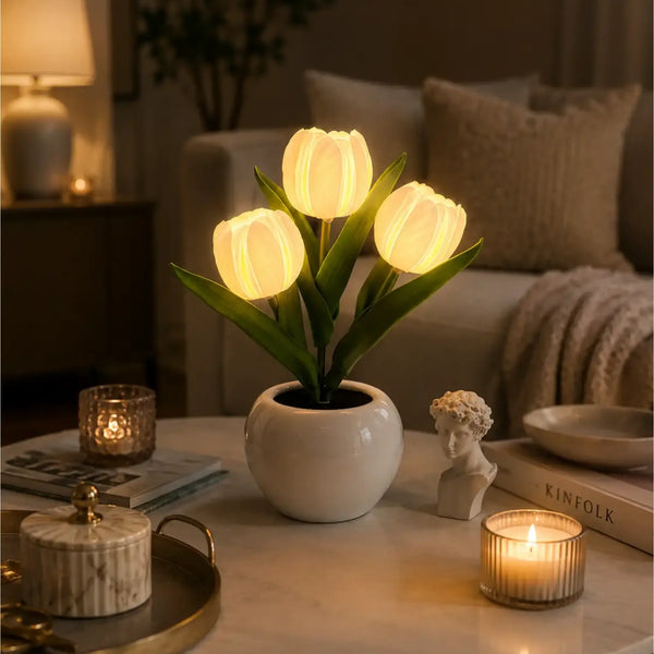 Glowy mini flower pot