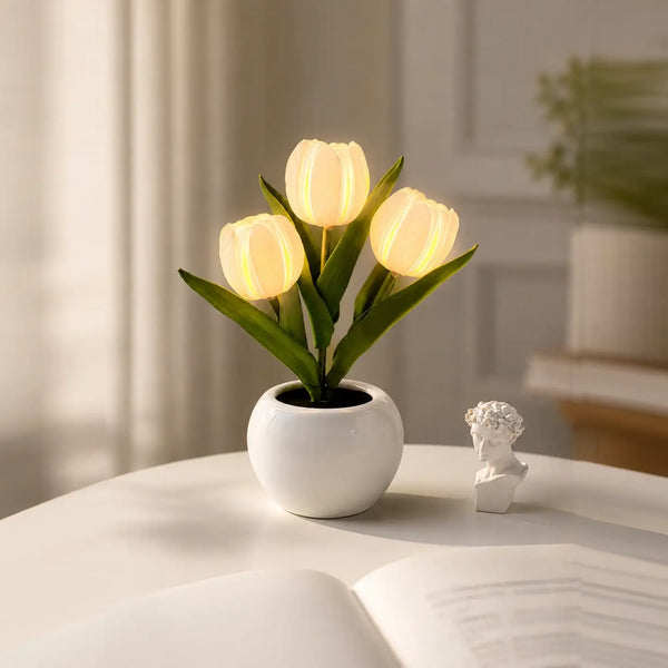 Glowy mini flower pot