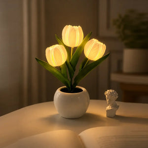 Glowy mini flower pot