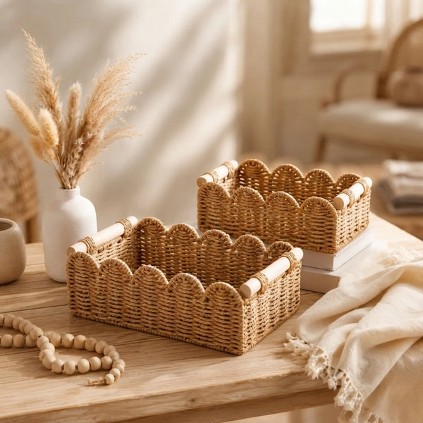 Woven Basket Organizers