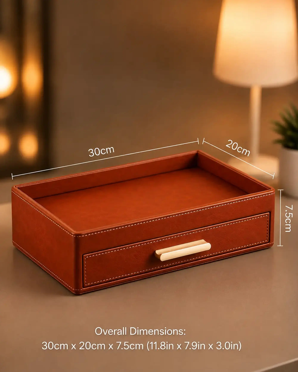 The Khazna Leather Organizer