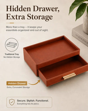 The Khazna Leather Organizer