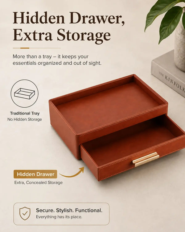 The Khazna Leather Organizer