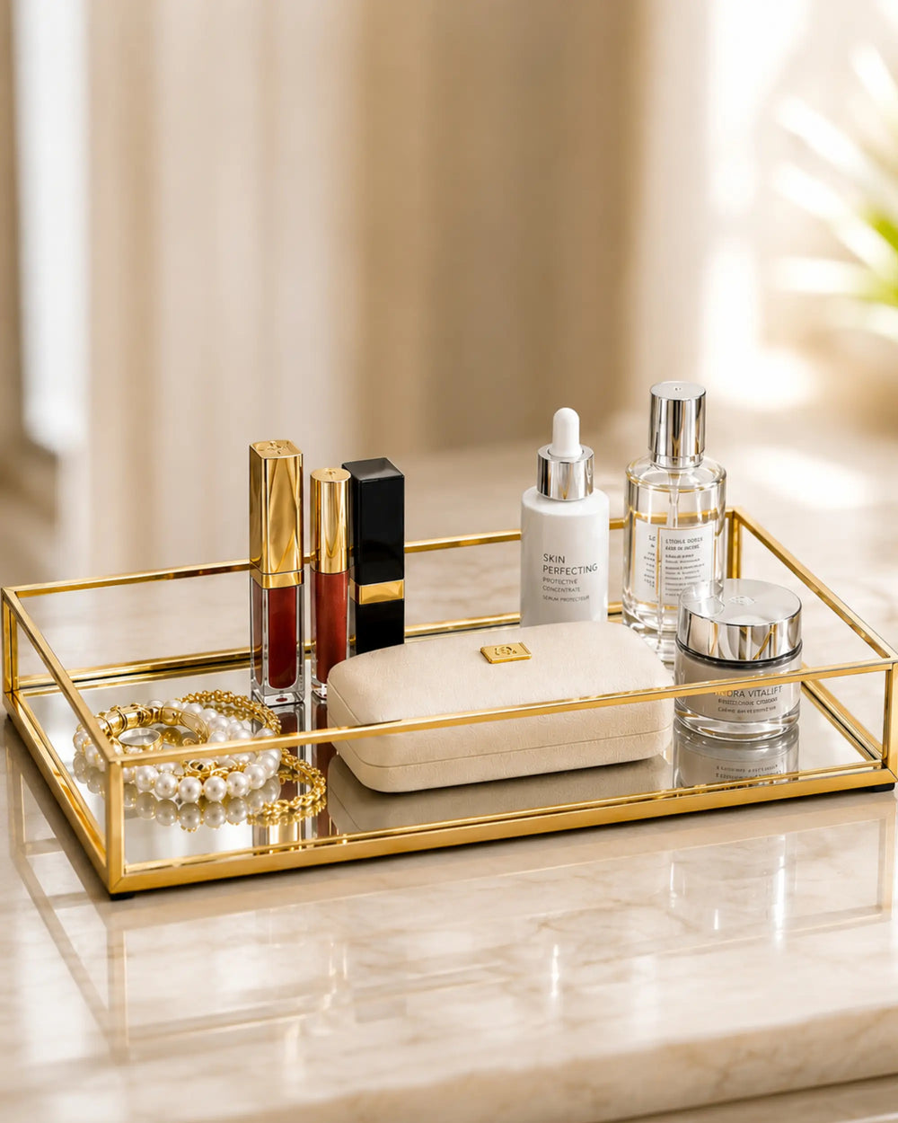 The Safi Mirrored Tray