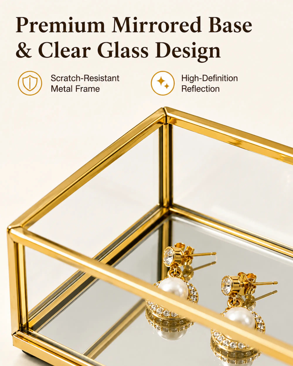 The Safi Mirrored Tray